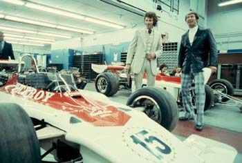 14. Showing his cars