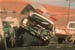Wrecked Cop Car