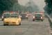 Yellow Corvette chased down